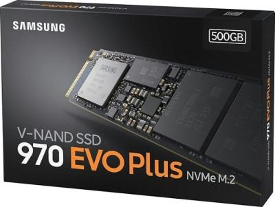 SSD- 500GB Samsung 970 Evo Plus M.2 SSD MZ-V7S500BW